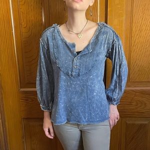 We The Free Peasant Top from Free People, size S